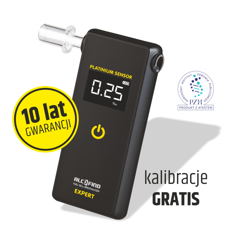 Alkomat Elektrochemiczny AlcoFind Expert - obrazek 2
