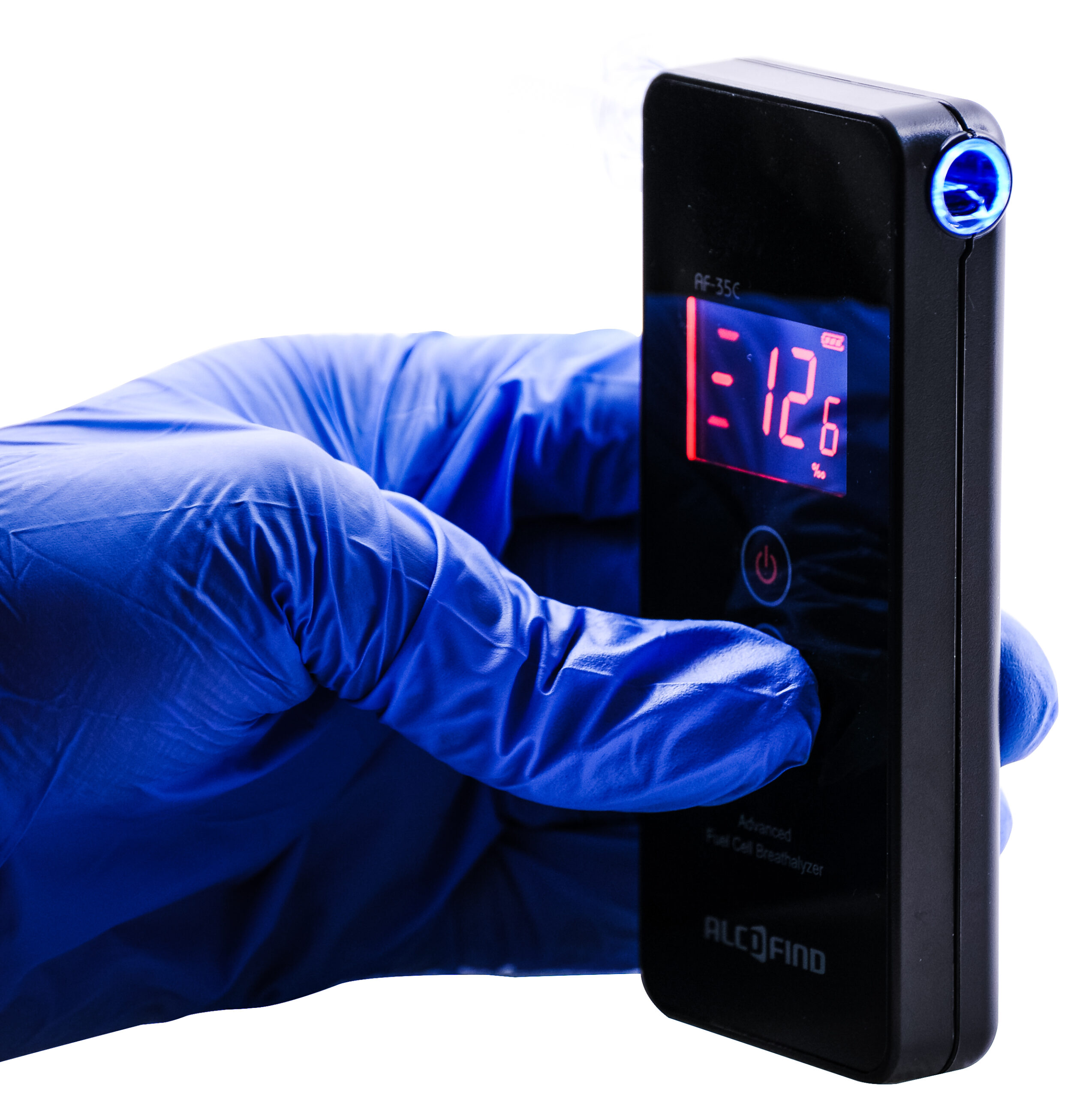 Alkomat elektrochemiczny AlcoFind AF-35C + certyfikat - obrazek 2