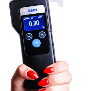 Alkomat marki Dräger Alcotest® 6000 z modułem Bluetooth