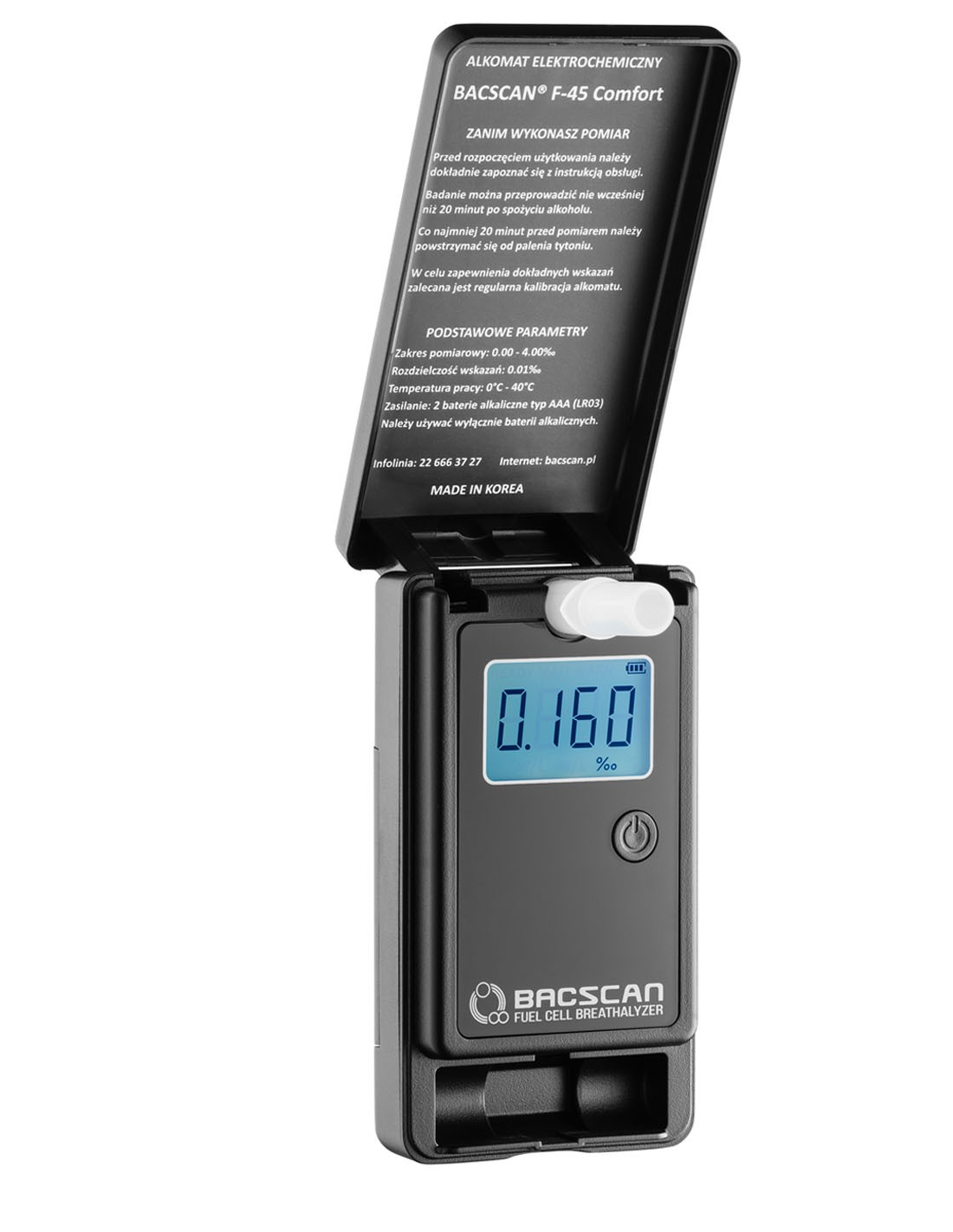 Alkomat BACscan F-45 Comfort