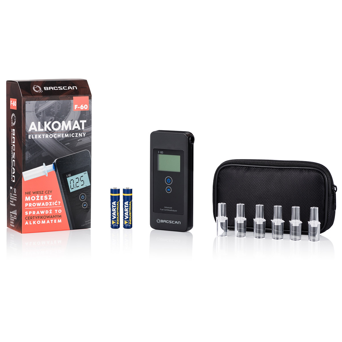 Alkomat do użytku prywatnego BACscan F-60 - obrazek 3